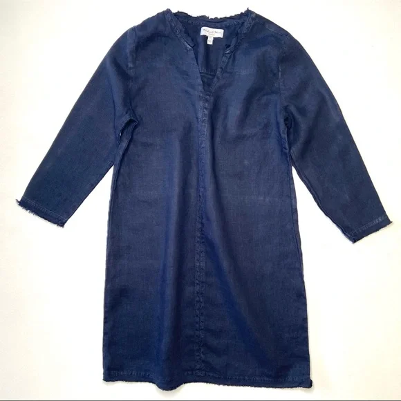 Michael Stars | Dresses | Michael Stars Paloma Frayed Hem Linen Dress |  Poshmark